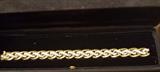 18k Bvlgari diamond chain bracelet