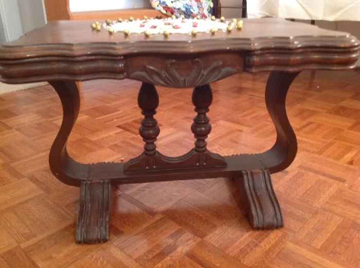 Beautiful small carved table