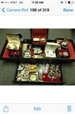 men's jewelry, cuff links, pocket watches etc.