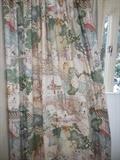 Set of Asian inspired drapes