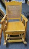 Vintage Gerber Children's Rocking Chair / High Chair