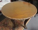 Vintage Claw Foot Table