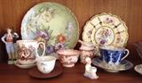 Dishes & Figurines of Bone China & Porcelain  