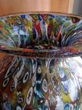 Large Murano, millefiore vase (Murano Gallery-Venice)