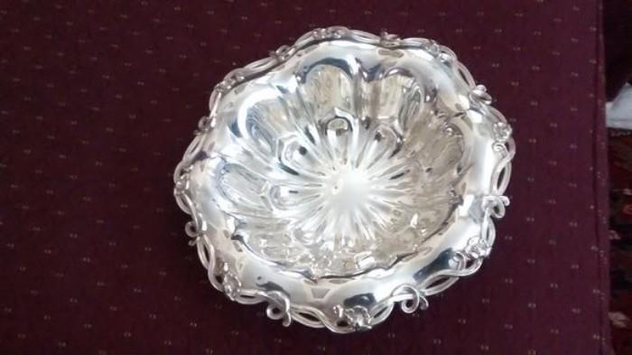 Art Nouveau sterling bowl