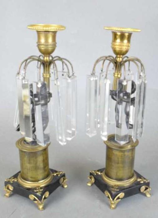 Pair French Empire Candlesticks
