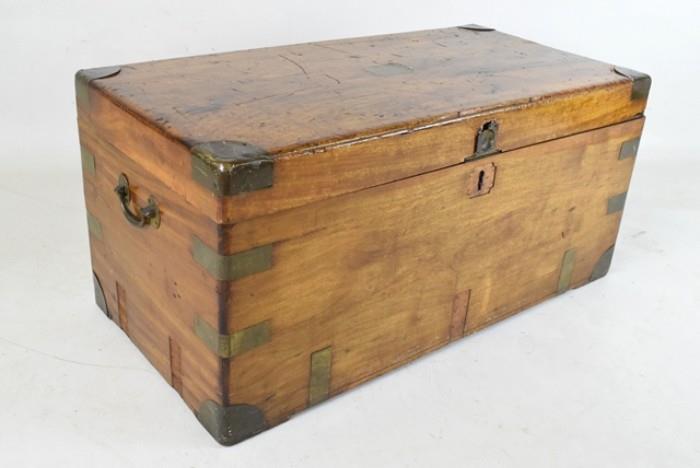 Antique Canfor-Wood  Trunk
