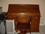 Fine roll top desk