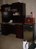 Large office credenza desk unit