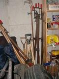 More of the yard and shop tools, clamps, etc.