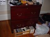 Mahogany office file cabinet