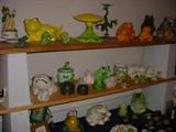 Collection of frogs