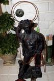 Cowboy statue