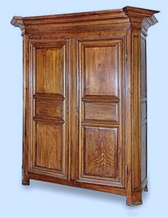 Large French Oak Armoire, c. 1730