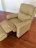 Tan rocker/recliner