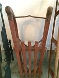 German snow sled, antique