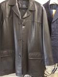 Nautica leather coat, size 42