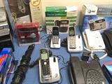 More telephones and other electronics still in boxes