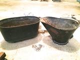 Cast-iron and scuttle 