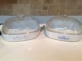 Corningware covered casseroles