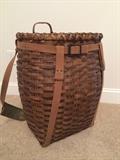 antique Boy Scout back-pack basket in stunning condition