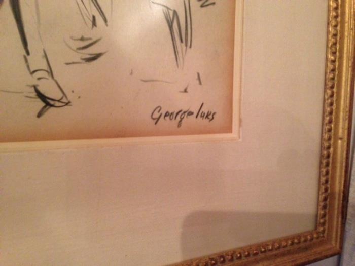 signed George Luks