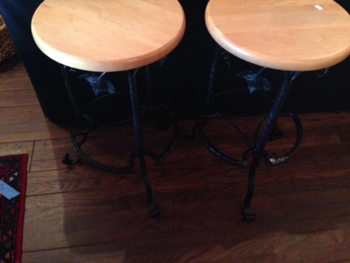 iron base bar stools
