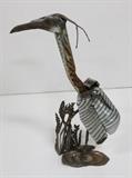 Lot #105 Brutalist Seabird made from car parts