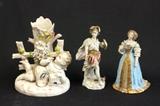 Lot #1022 3 porcelain figures