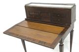 Lot #1102 19th c. calamander wood lady's desk