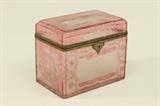 Lot #1233 Large antique jewelry box