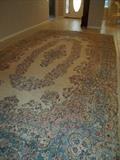Kirman area rug - approximately 18 ft x 10 ft
