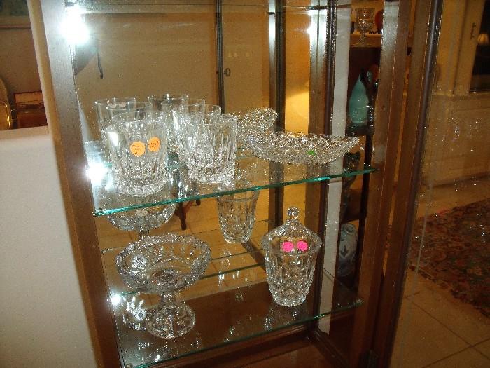 Fine crystal and cut glass
