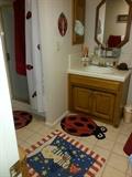 lady bug bathroom decor