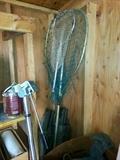 fishing nets and cots