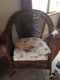 wicker chair