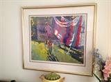 Nicola Simbari signed litho