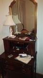 60's mirror, Antique ( over 100 ) desk