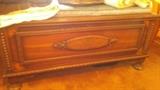 Queen Ann Style heavy Walnut Chest  c-1900