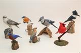 Birdhug Studio, Handpainted & Hand Carved Wood Sculptures