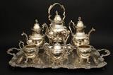 Sheffield Silverplate 7pc Tea Service