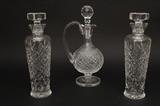 Waterford Heritage Claret Decanter (Center) & Other Waterford Decanters
