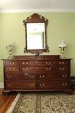 Stickley Mahogany Dresser & Mirror