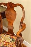 Irish Chippendale Armchair with Heavily Sculpted Arm Rails (2)