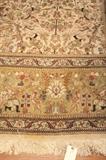 Tabriz Wool Area Rug 14' 6" x 11' 2"