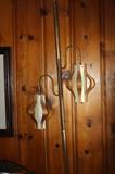 MIDCENTURY POLE LAMP