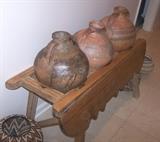 Spanish Water Jugs with Trough