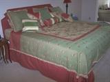 Handmade King Bed Linen