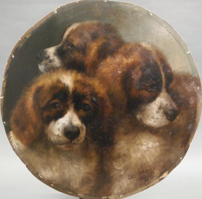 Osthaus Dog Painting
