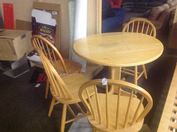 Dining table and 4 chairs - $75 Set